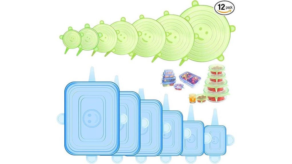 food storage silicone lids