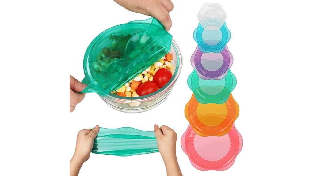 food storage silicone lids