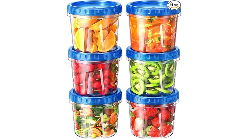 freezer containers with lids