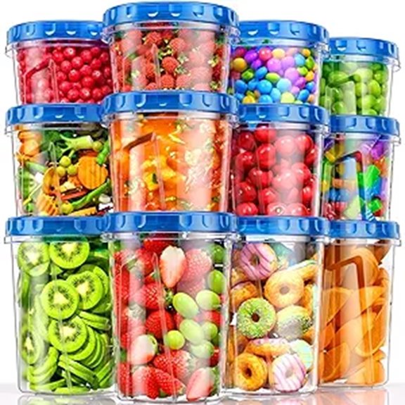 freezer containers with lids