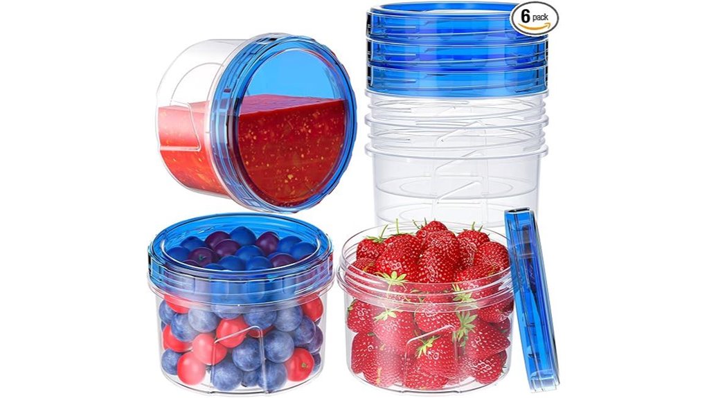 freezer storage container set