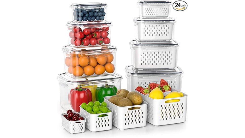 fridge fruit storage containers
