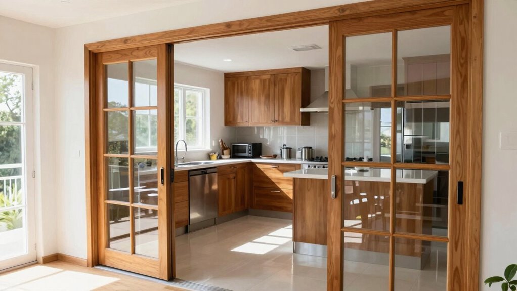 frosted glass cabinet doors