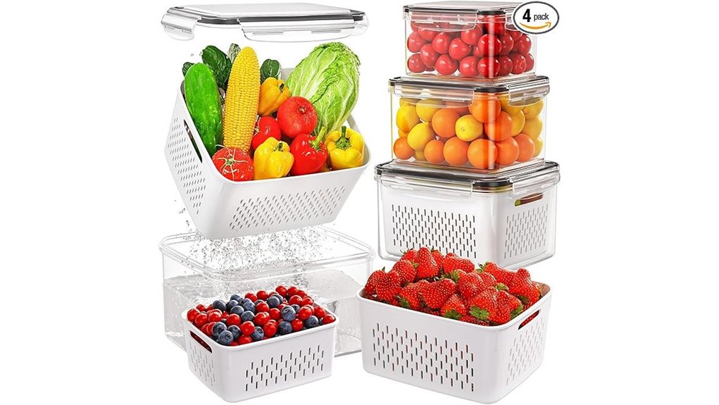 fruit storage with colander