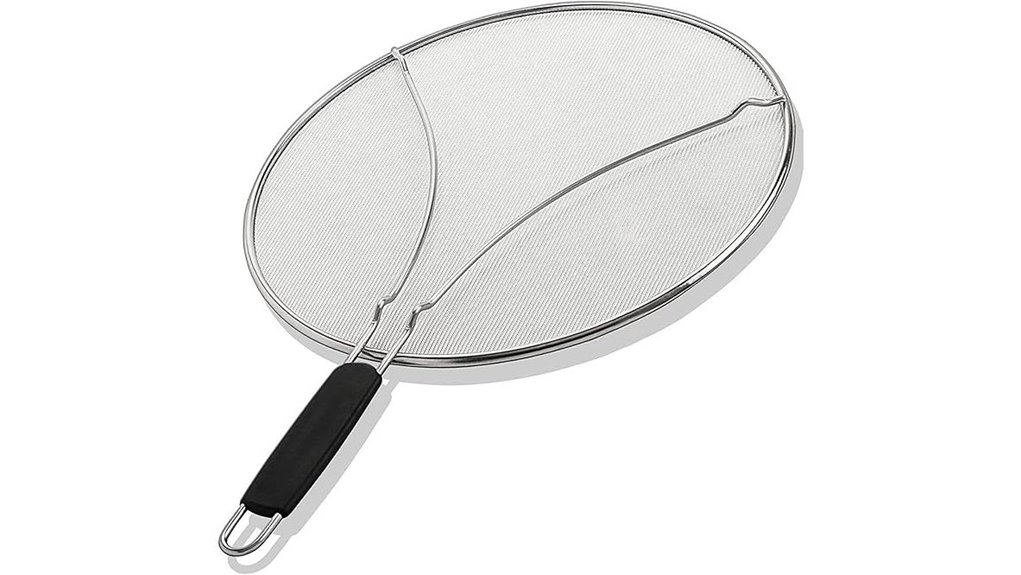 frying pan splatter guard