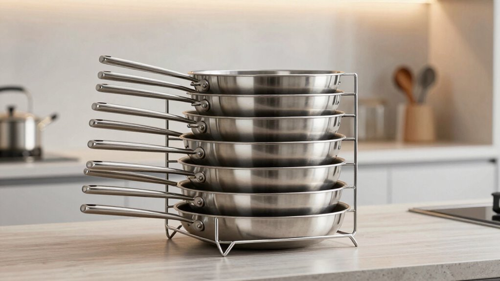 frying pan storage solutions