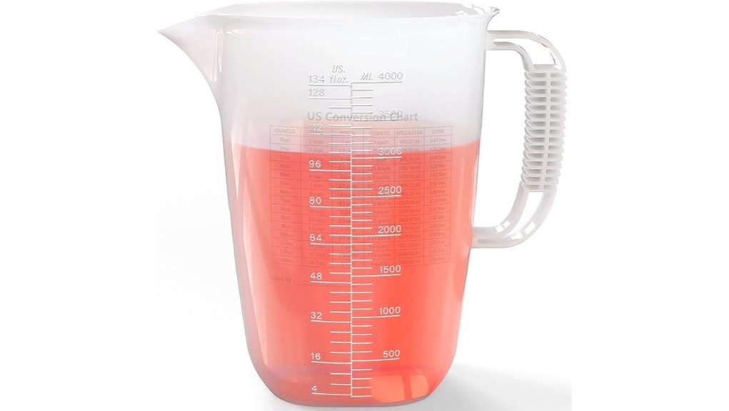 gallon measuring pitcher tool