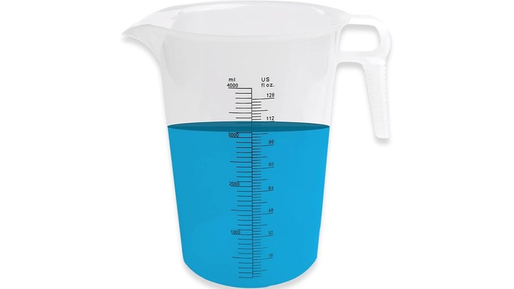 gallon pitcher with measurements
