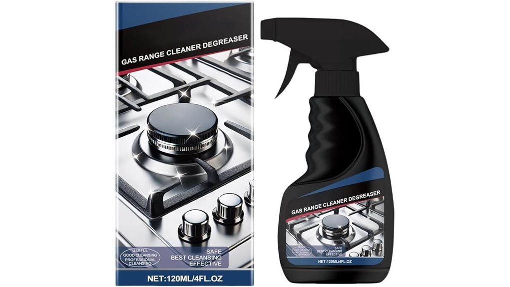gas range cleaner degreaser