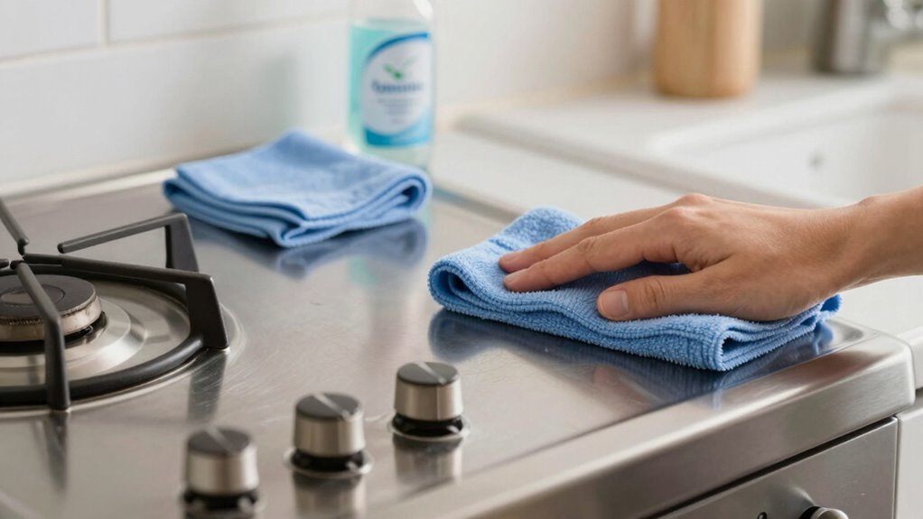 gentle grease removal techniques