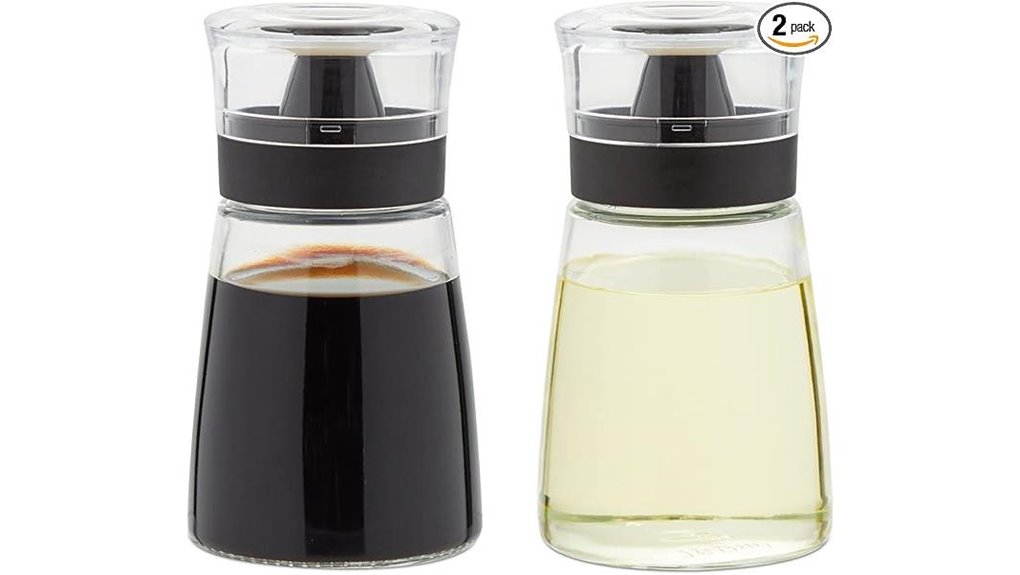 glass dispenser set included