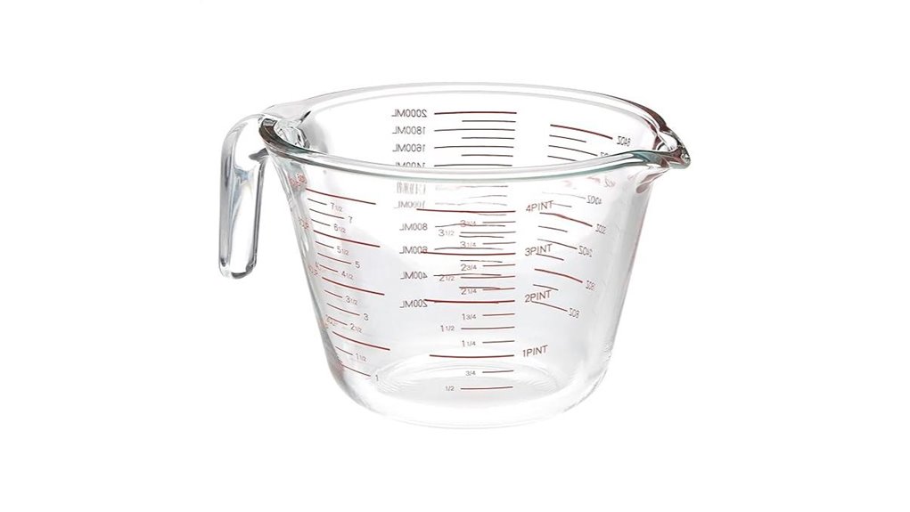 glass measuring cup 8 cups