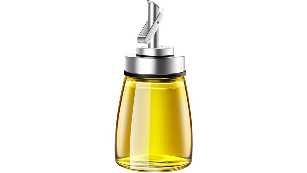 glass oil dispenser bottle