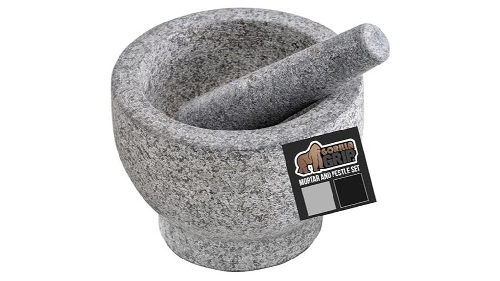 granite mortar and pestle