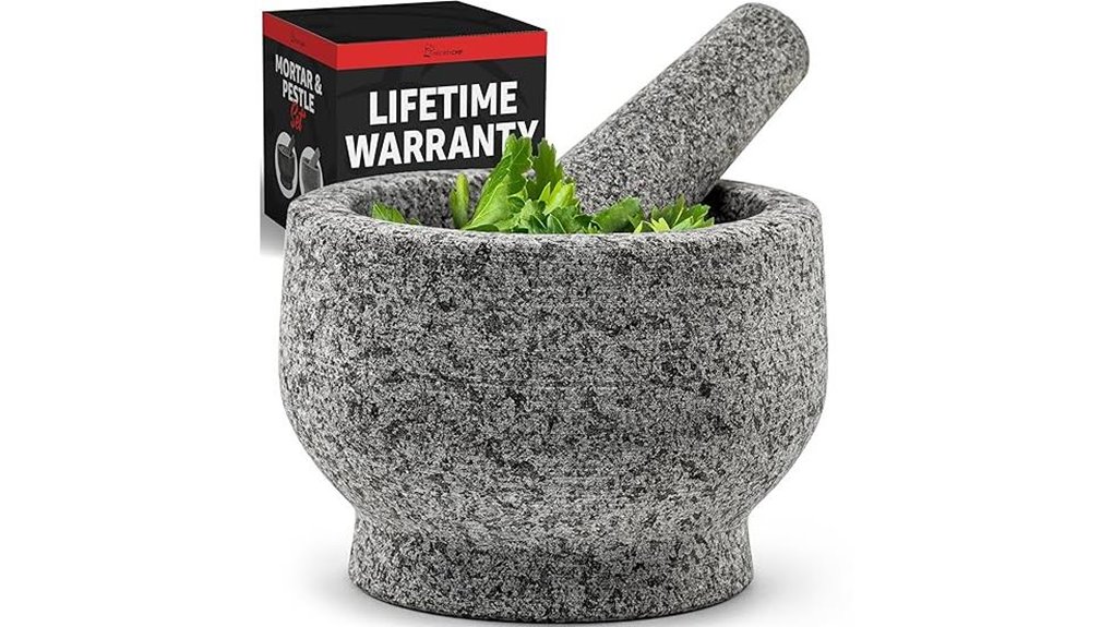 granite mortar and pestle
