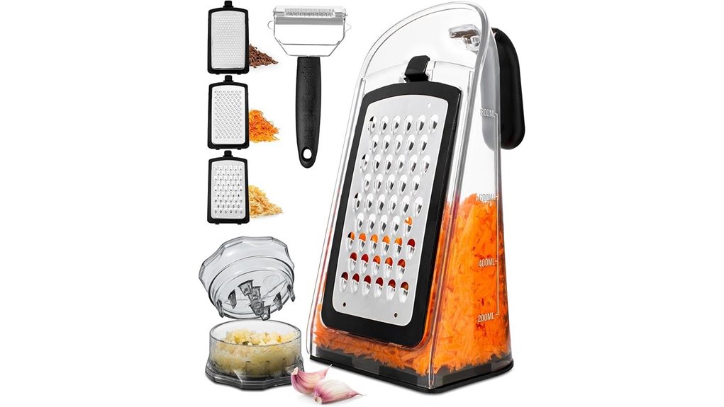 grater crusher three blades