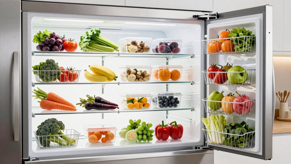 hang bins for produce