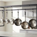hanging pot organizers for kitchens