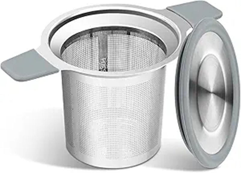 heat proof tea strainer