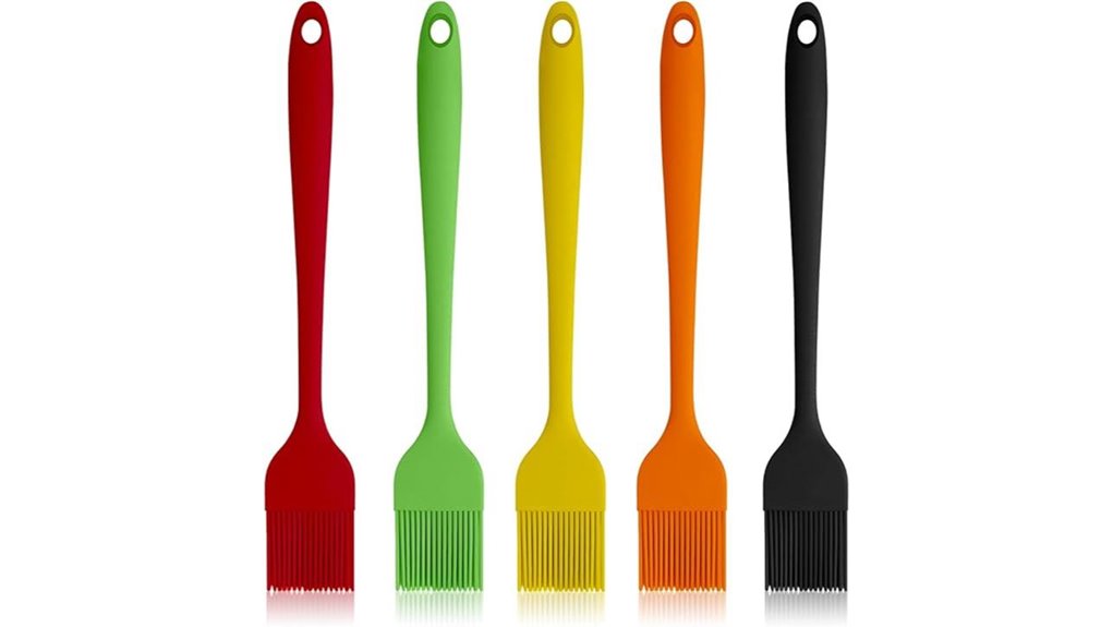 heat resistant basting brushes