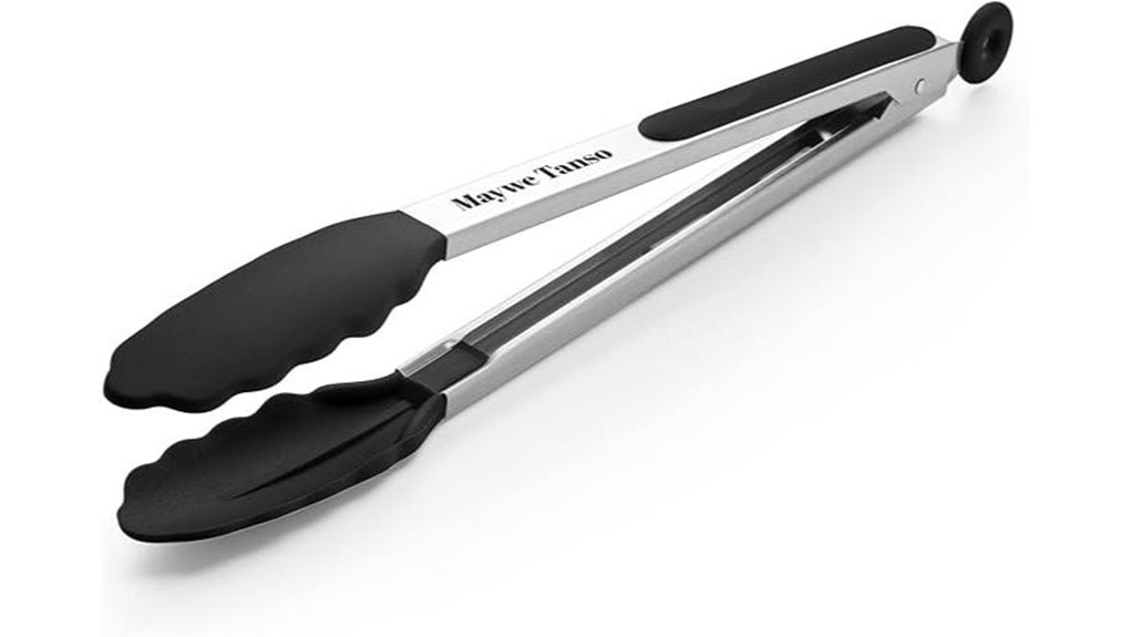 heat resistant kitchen tongs