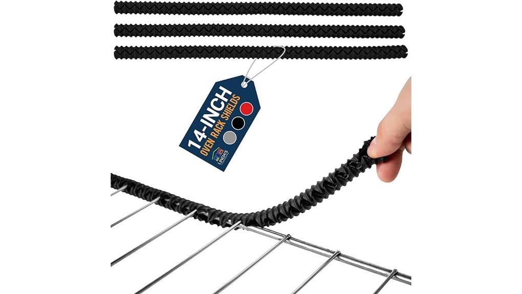 heat resistant oven rack guards