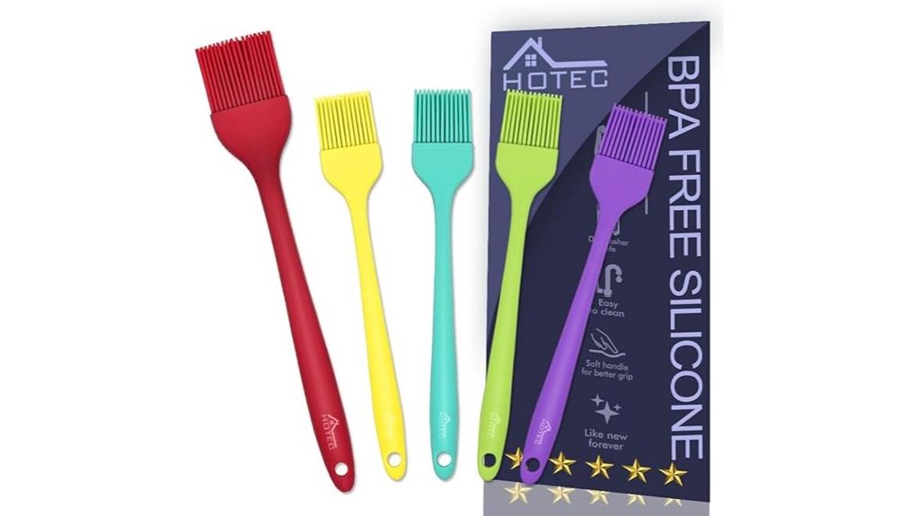 heat resistant silicone brush