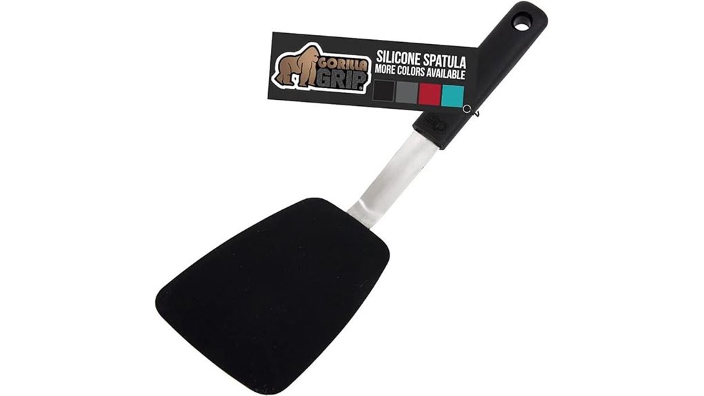 heat resistant silicone spatula