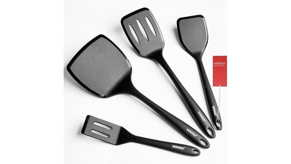 heat resistant silicone spatulas