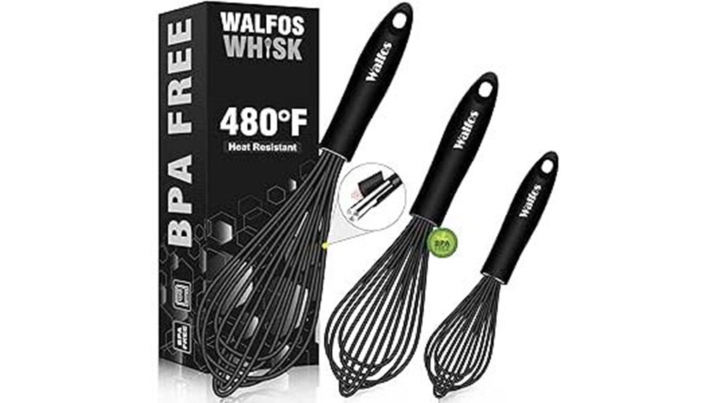 heat resistant whisk set