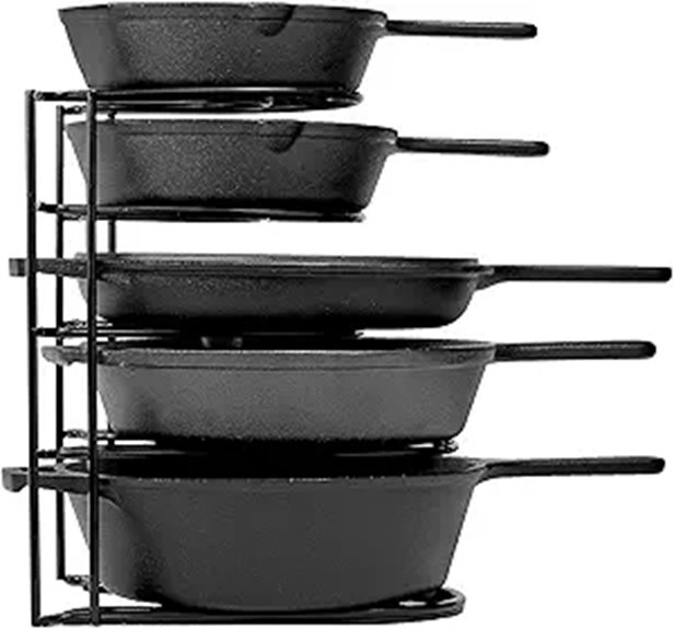 heavy duty cookware organizer