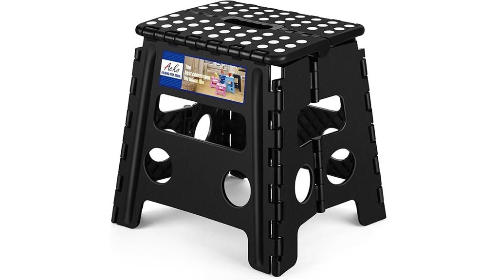 heavy duty folding stool