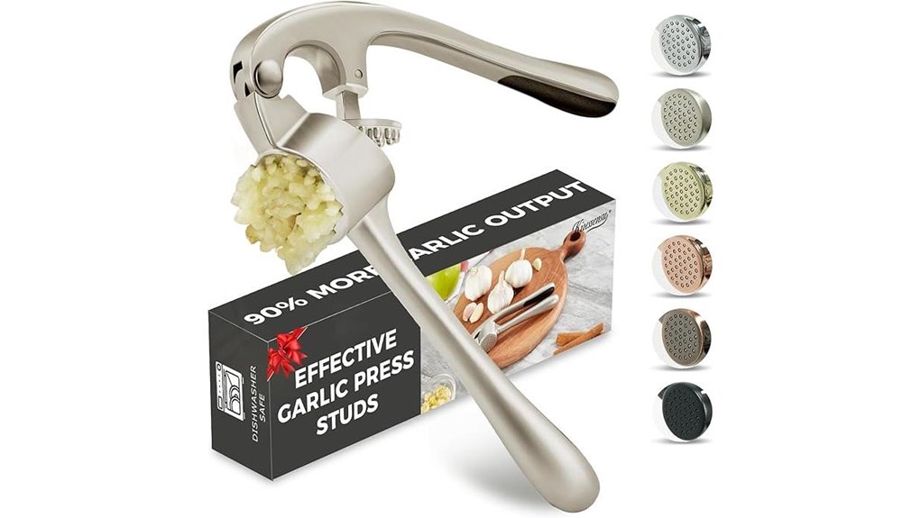 heavy duty garlic press