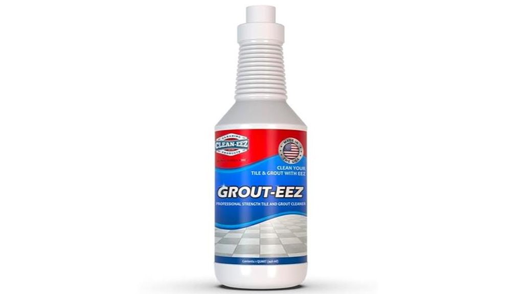 heavy duty grout cleaner solution