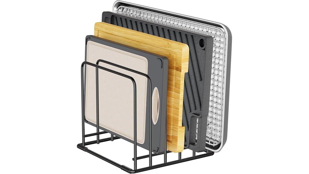 heavy duty kitchen organizer rack