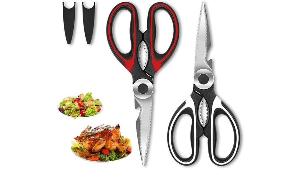 heavy duty kitchen scissors set