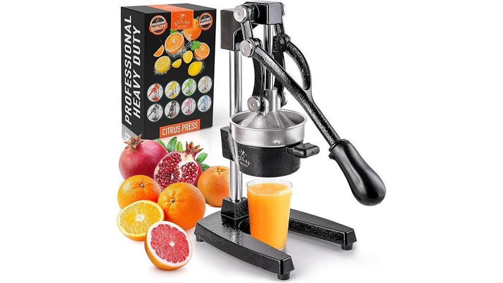 heavy duty manual citrus juicer