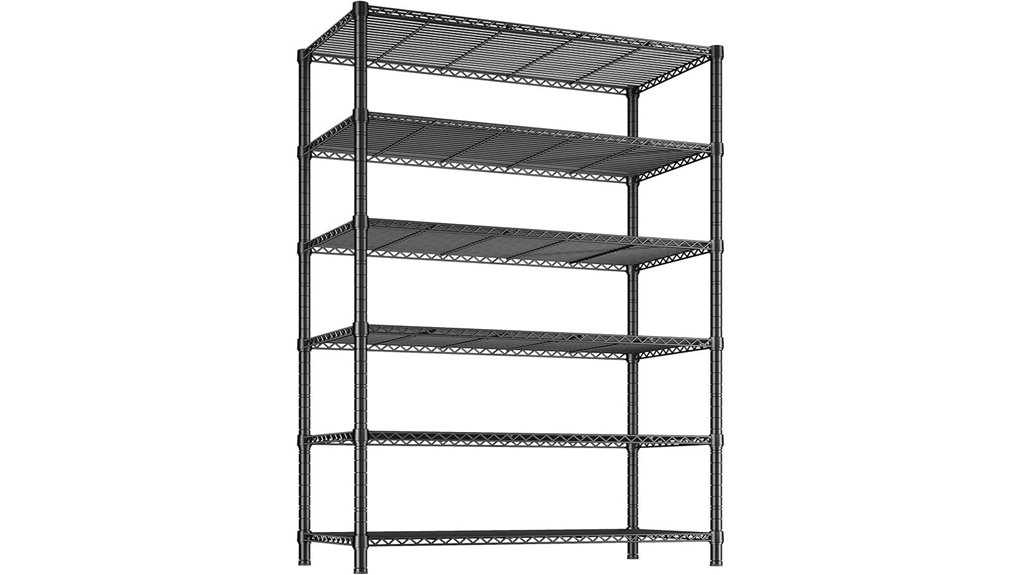 heavy duty metal shelving