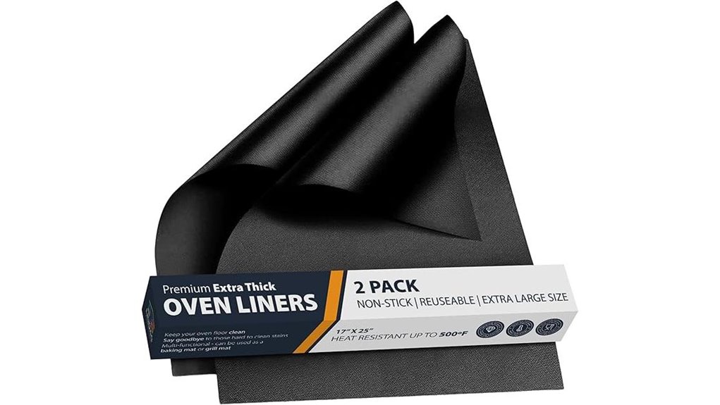 heavy duty oven liners