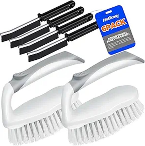 heavy duty scrub brush set