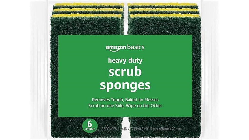 heavy duty scrub sponges