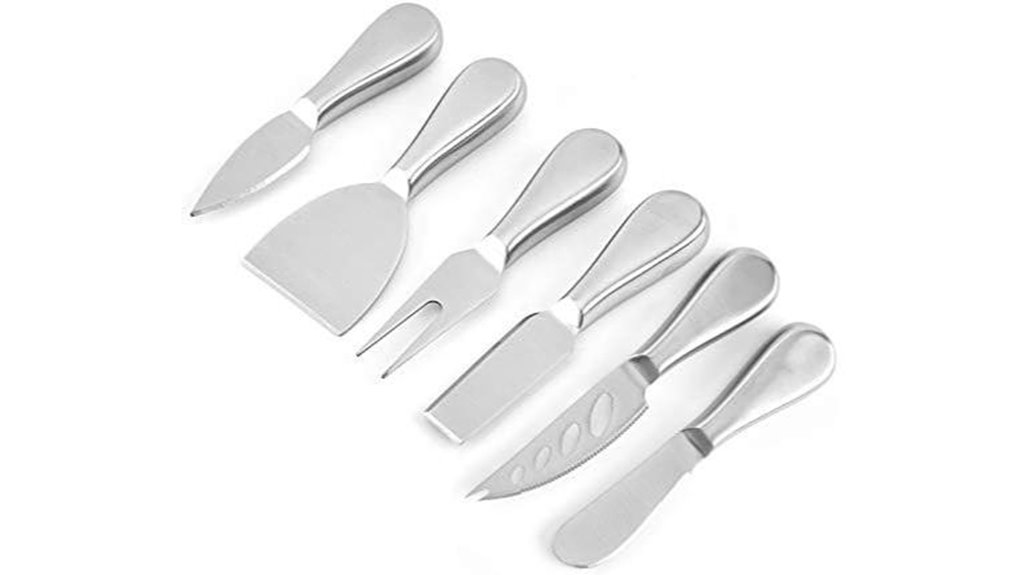 high quality cheese knife set
