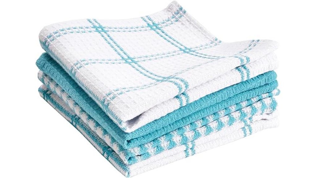 high quality waffle dish cloths