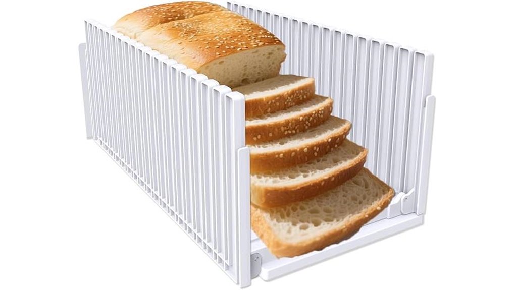 homemade bread slicing tool