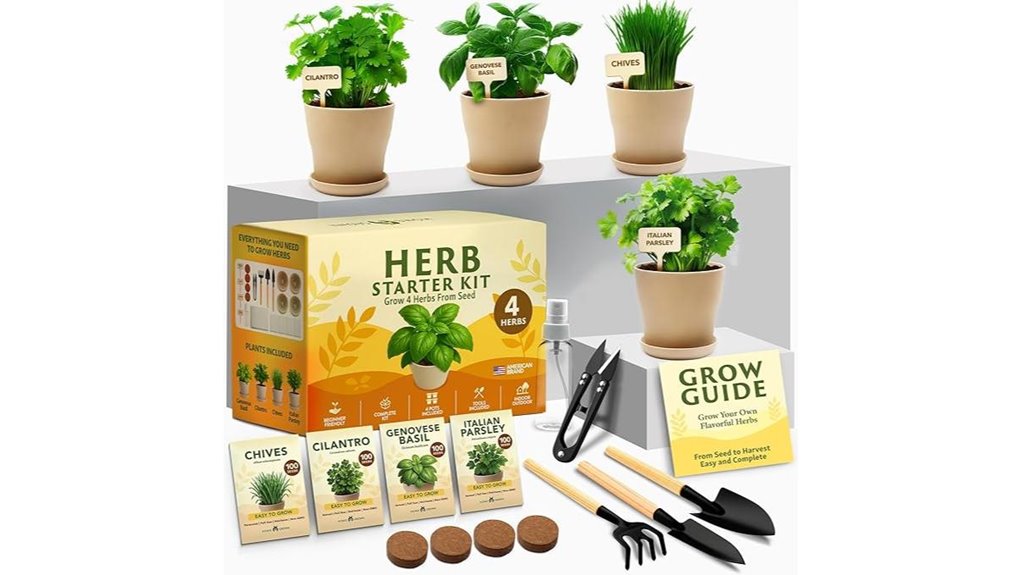 homemade indoor herb garden