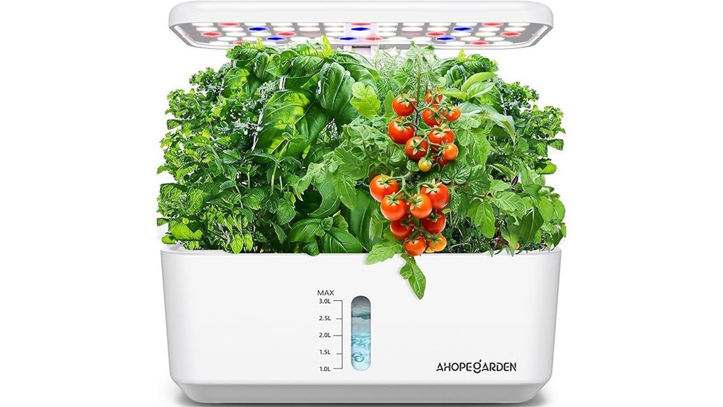 hydroponic indoor gardening system