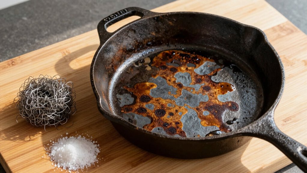 identify and rebuild seasoning