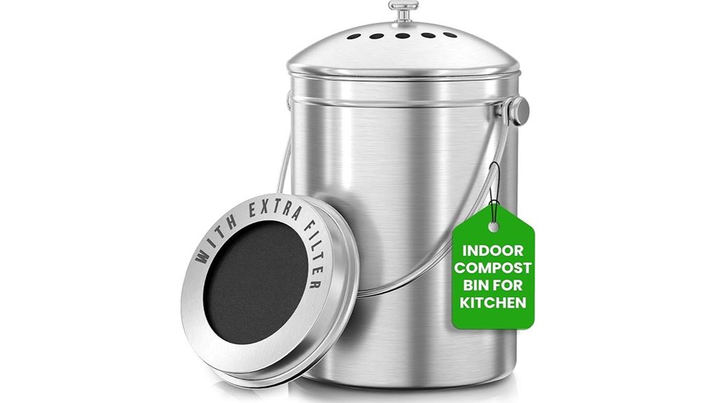 indoor composting solution silver