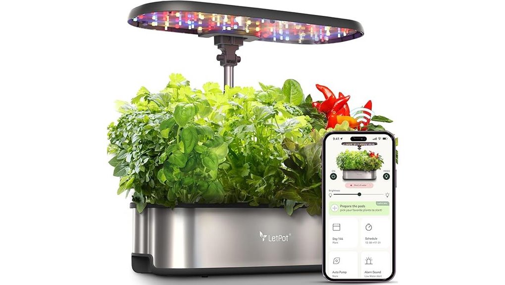indoor hydroponic herb gardening