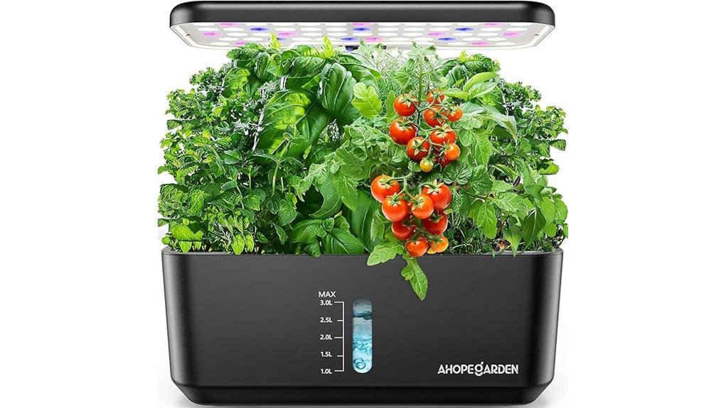 indoor hydroponics with led